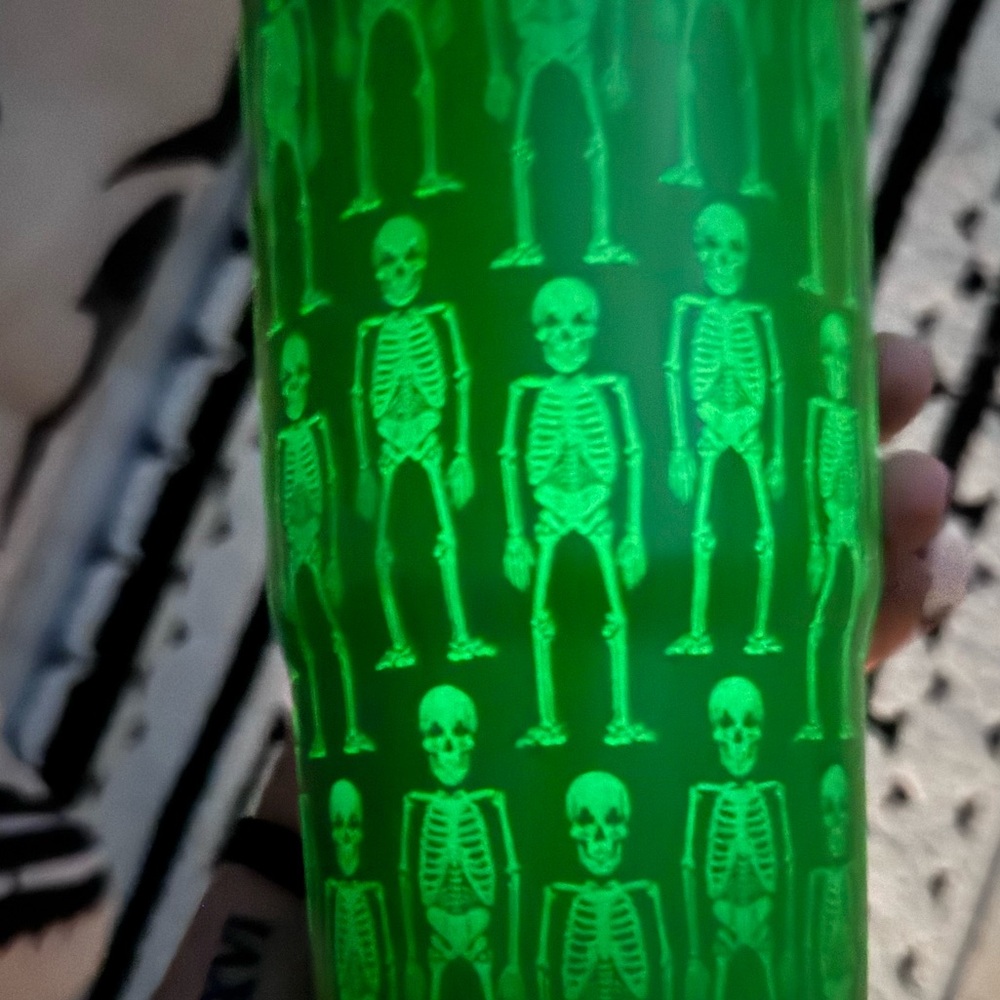 Frost Buddy Shake My Bones To-Go Buddy 32oz GLOW Tumbler Multi-Use NIB NWT - Picture 6 of 16